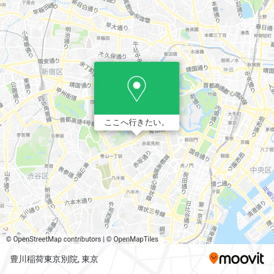 豊川稲荷東京別院地図