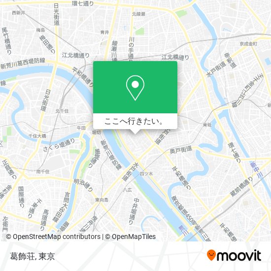 葛飾荘地図