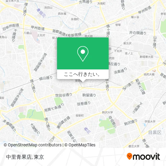 中里青果店地図