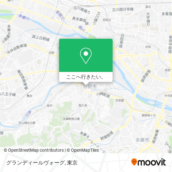 グランディールヴォーグ地図