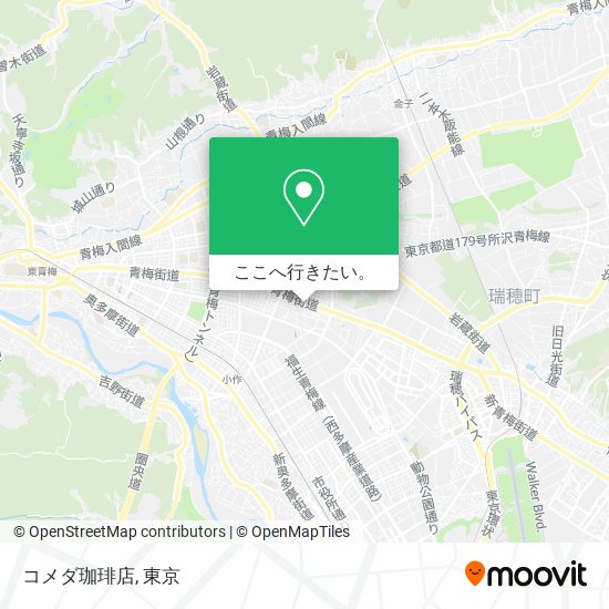 コメダ珈琲店地図