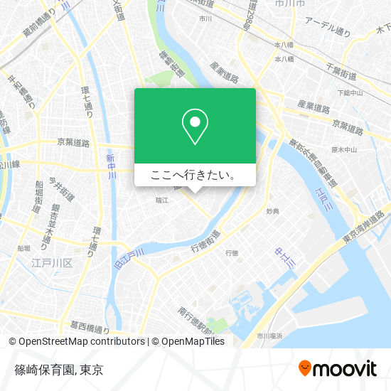 篠崎保育園地図