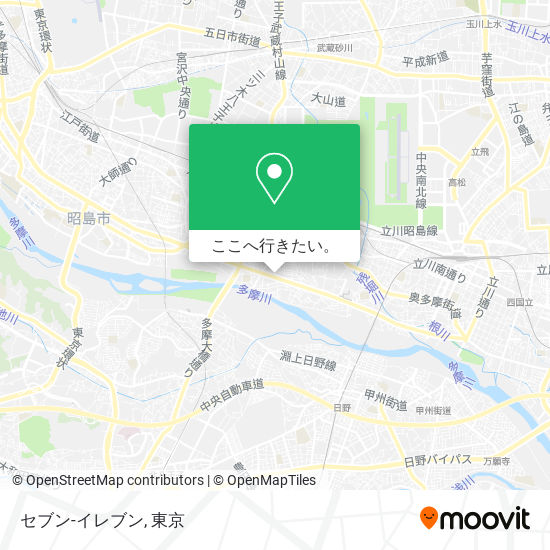 セブン-イレブン地図