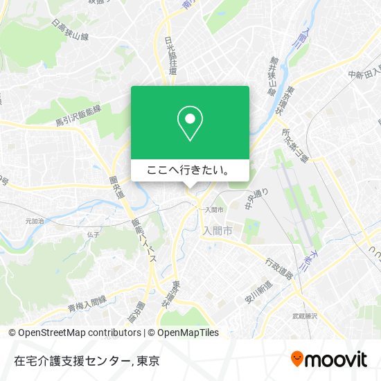 在宅介護支援センター地図