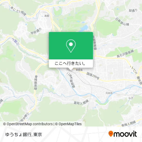 ゆうちょ銀行地図