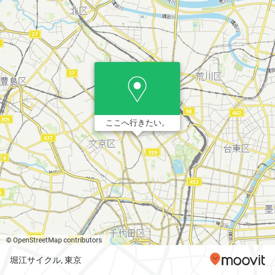 堀江サイクル地図