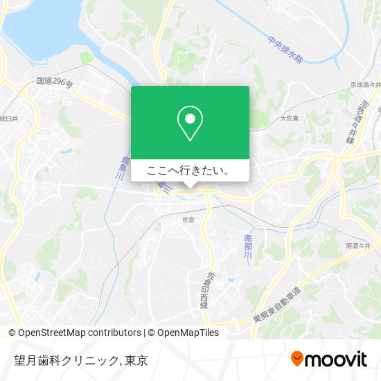 望月歯科クリニック地図