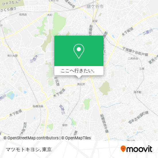 マツモトキヨシ地図