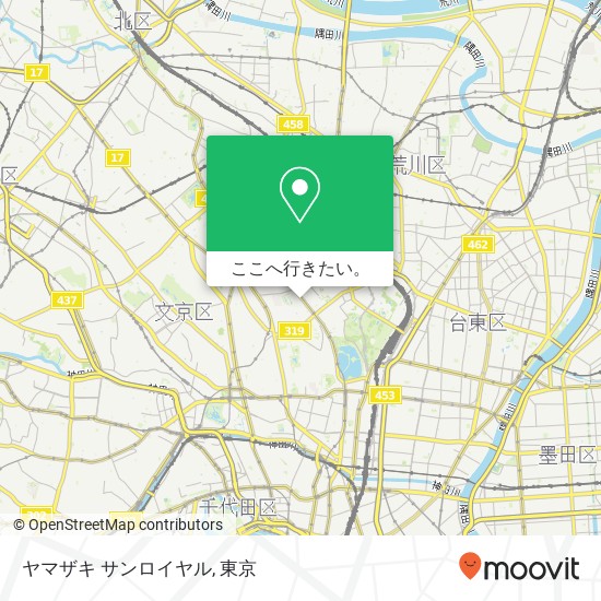 ヤマザキ サンロイヤル地図