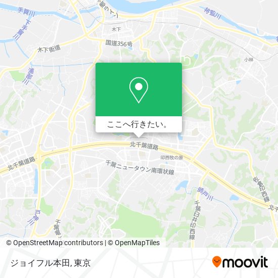 ジョイフル本田地図