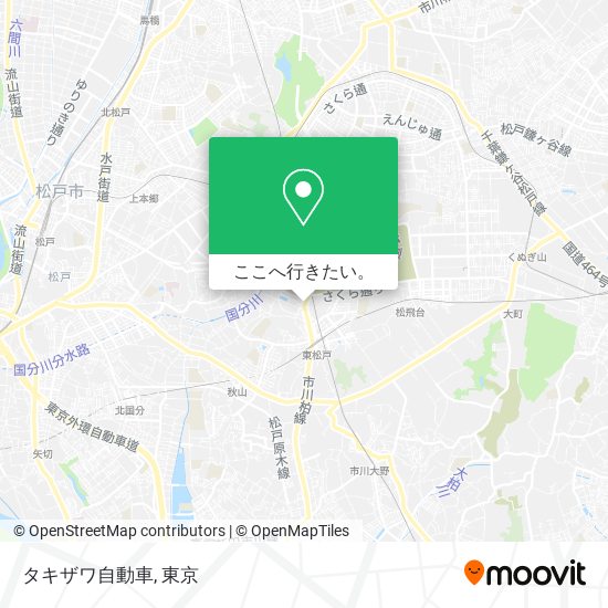 タキザワ自動車地図