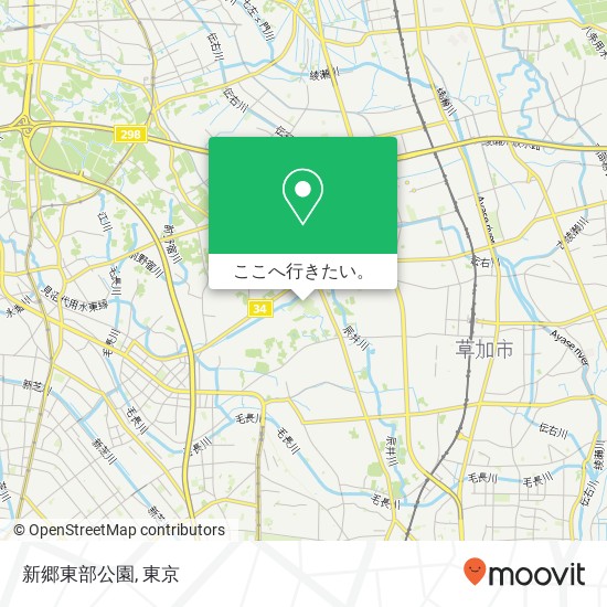新郷東部公園地図