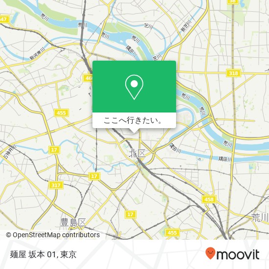 麺屋 坂本 01地図