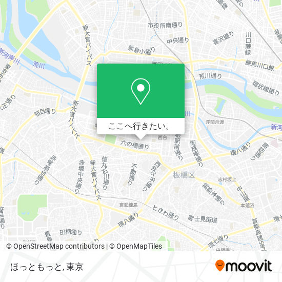 ほっともっと地図