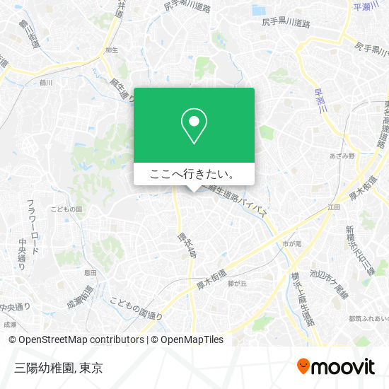 三陽幼稚園地図