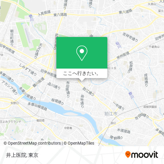 井上医院地図