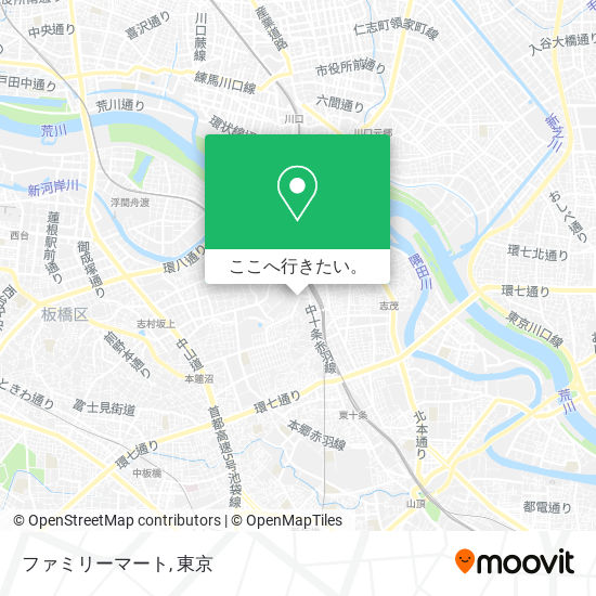 ファミリーマート地図