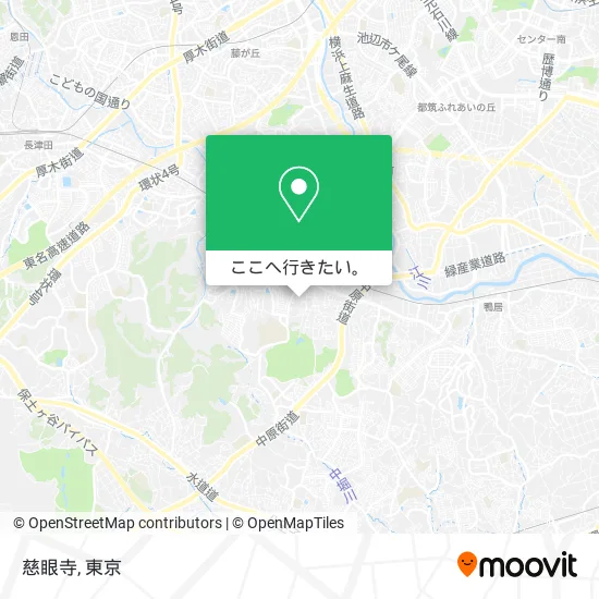 慈眼寺地図