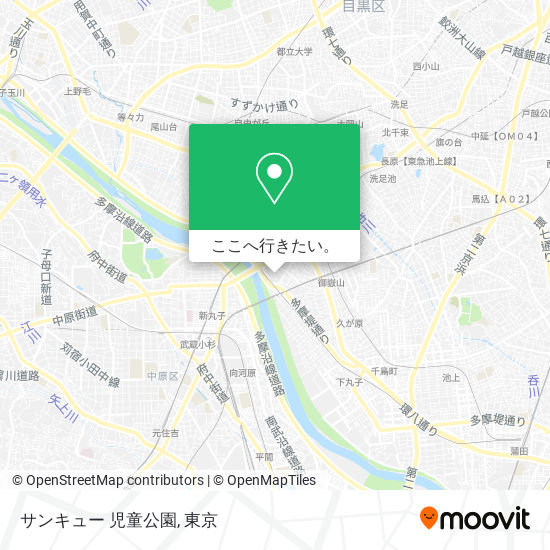 サンキュー 児童公園地図