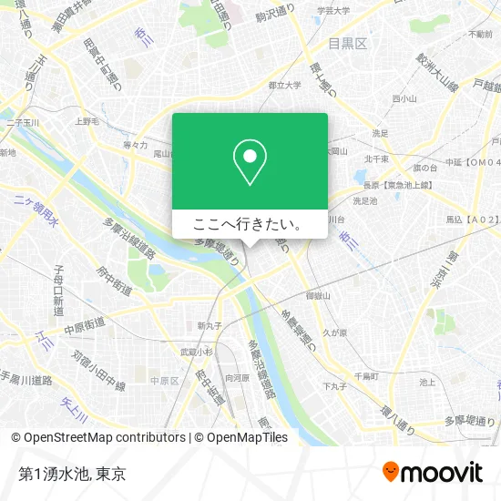 第1湧水池地図