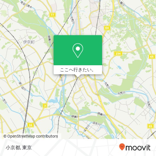 小京都地図