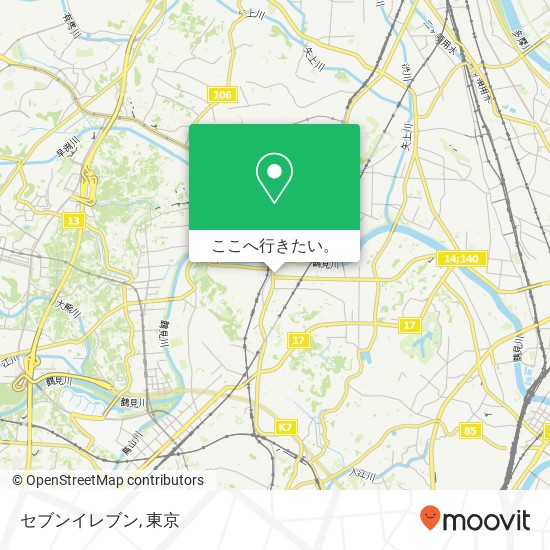 セブンイレブン地図