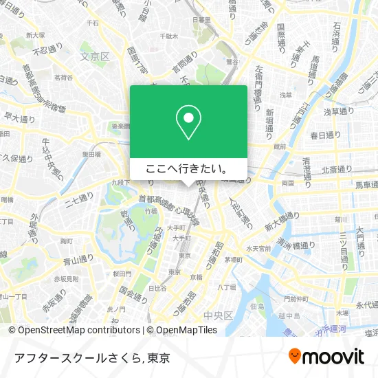 アフタースクールさくら地図