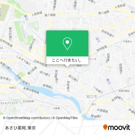 あさひ薬局地図
