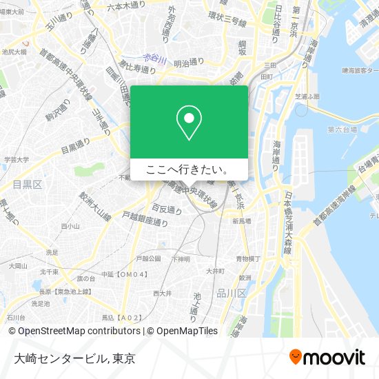 大崎センタービル地図