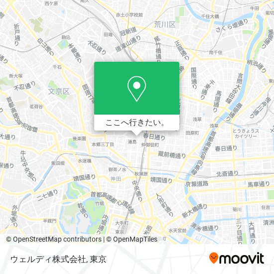 ウェルディ株式会社地図