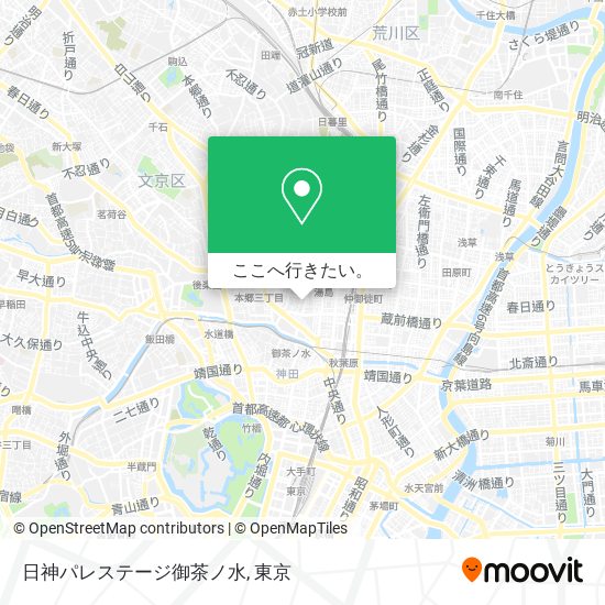 日神パレステージ御茶ノ水地図