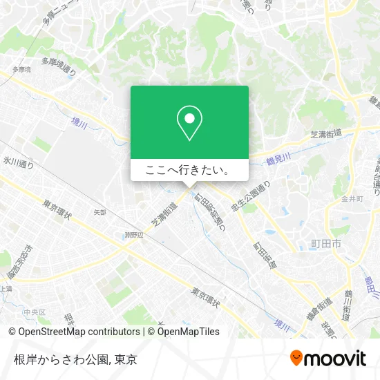 根岸からさわ公園地図