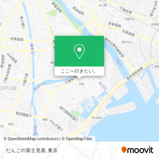 だんごの富士見屋地図