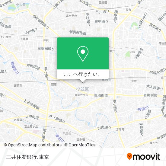 三井住友銀行地図