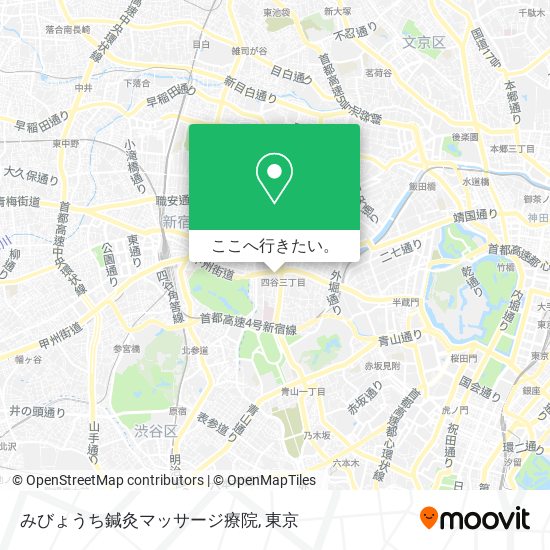 みびょうち鍼灸マッサージ療院地図