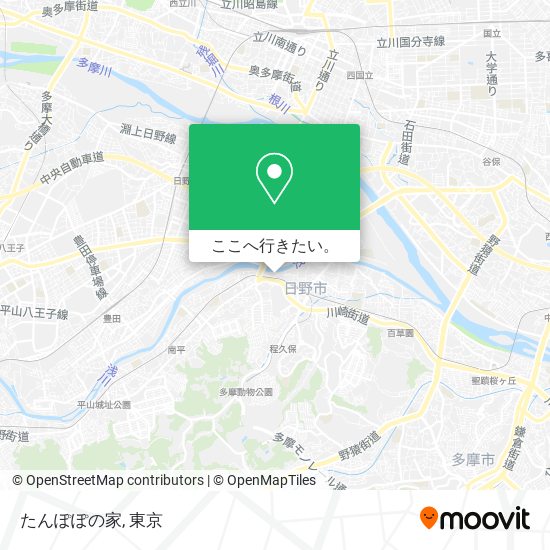 たんぽぽの家地図