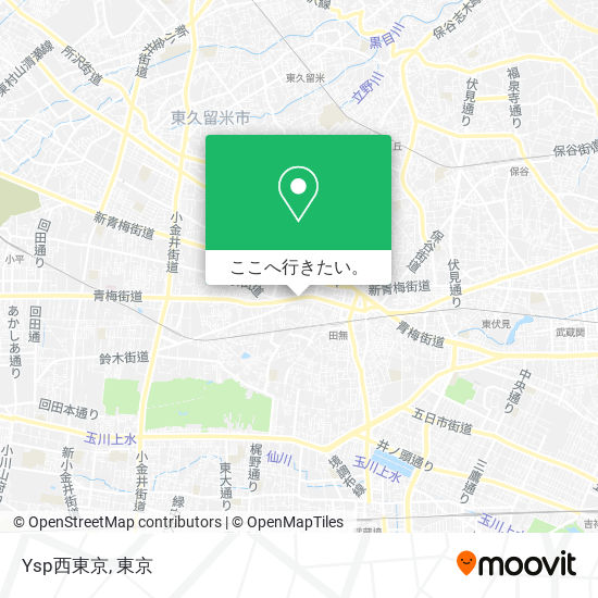 Ysp西東京地図