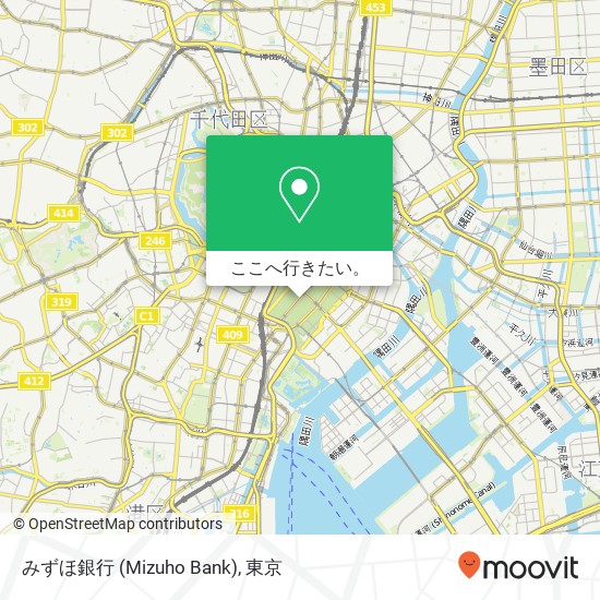 みずほ銀行 (Mizuho Bank)地図