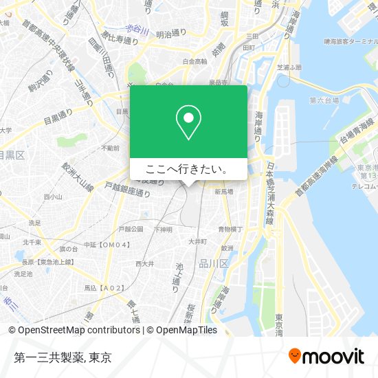 第一三共製薬地図