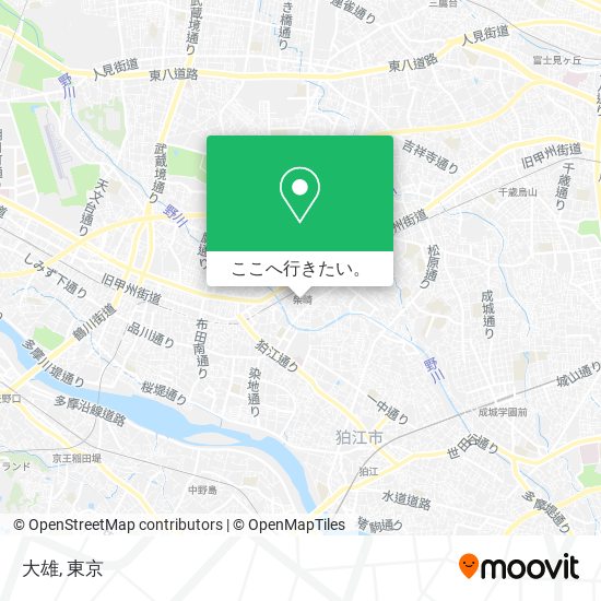 大雄地図