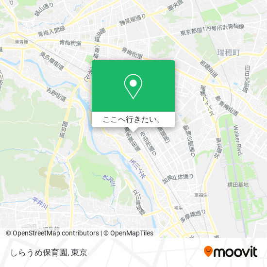 しらうめ保育園地図