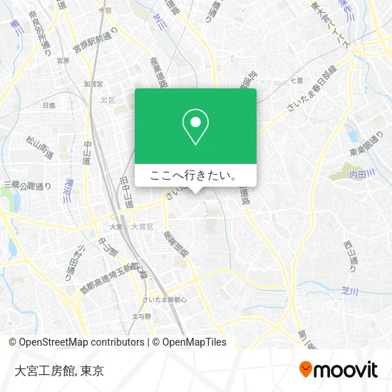 大宮工房館地図