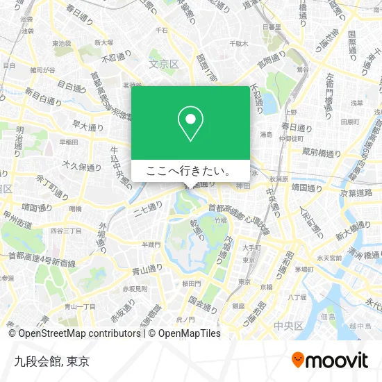九段会館地図