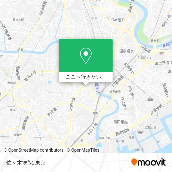 佐々木病院地図