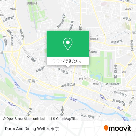 Darts And Dining Welter地図