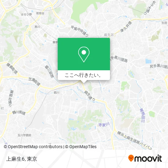 上麻生6地図