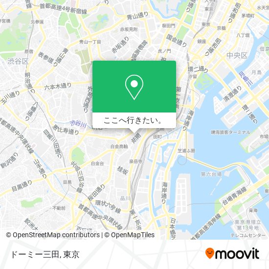 ドーミー三田地図