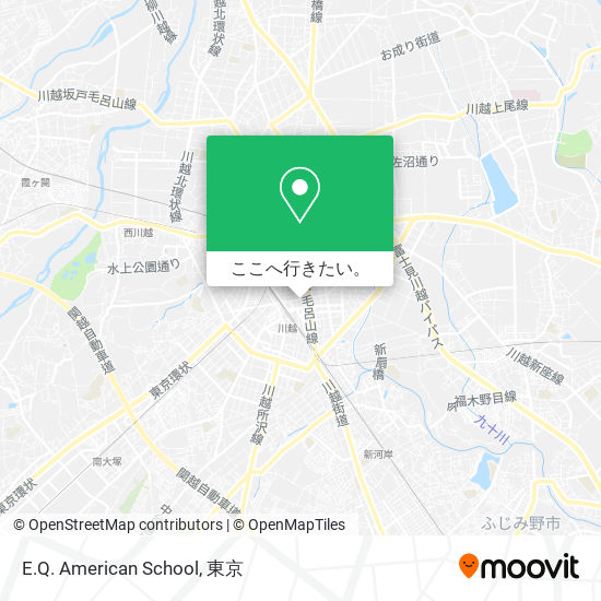 E.Q. American School地図