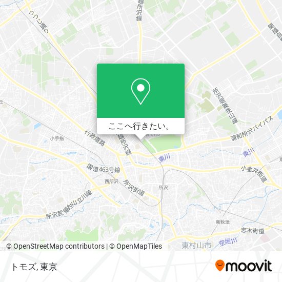 トモズ地図