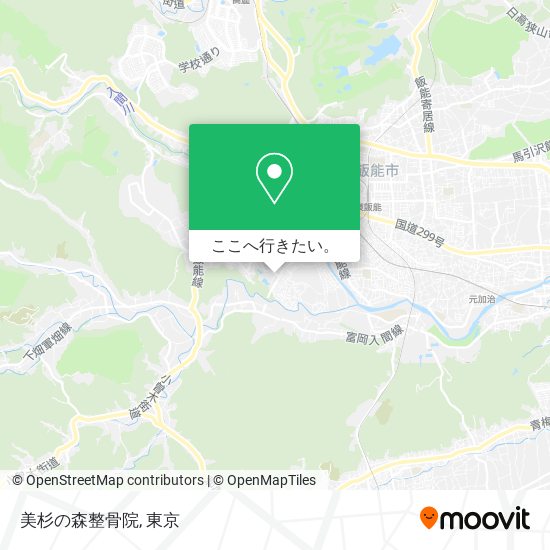 美杉の森整骨院地図